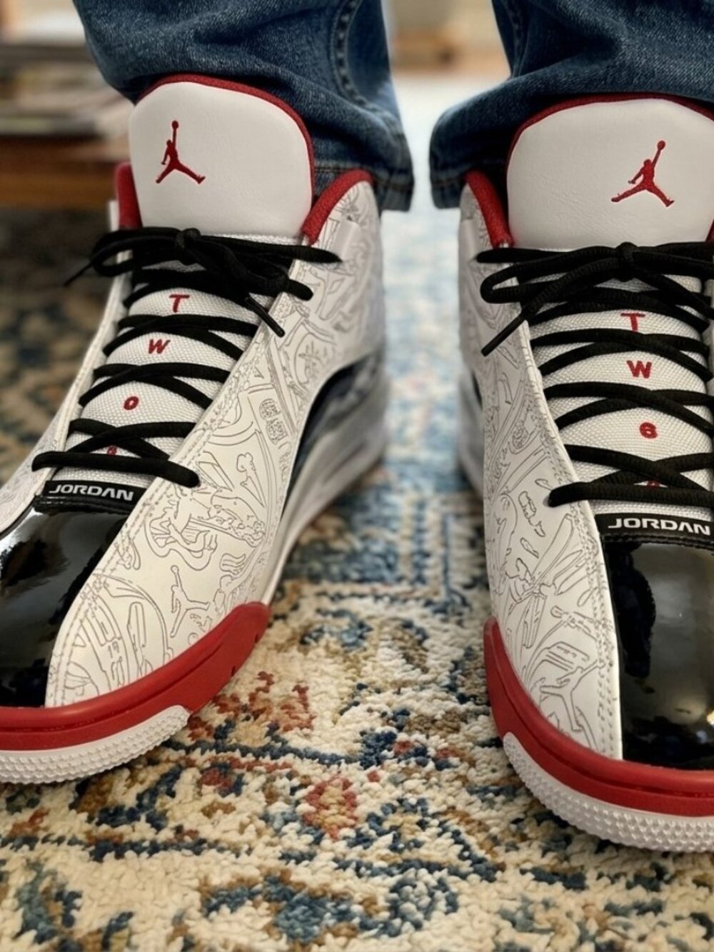 Nike Air Jordan Dub Zero “Varsity Red / Chicago” – Men’s Size 12